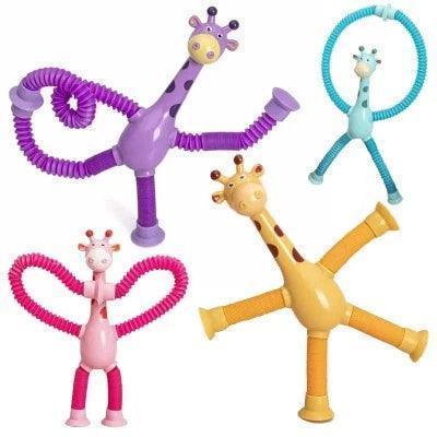 Jouet ventouse bebe |Girafe - La Passion Des Enfants