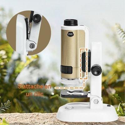 Microscope enfant - MicroWorld - La Passion Des Enfants