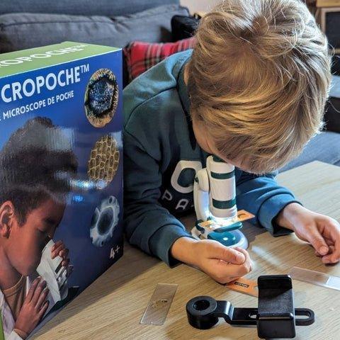 MICROSCOPE ENFANT|MICROPOCH PORTABLE - La Passion Des Enfants